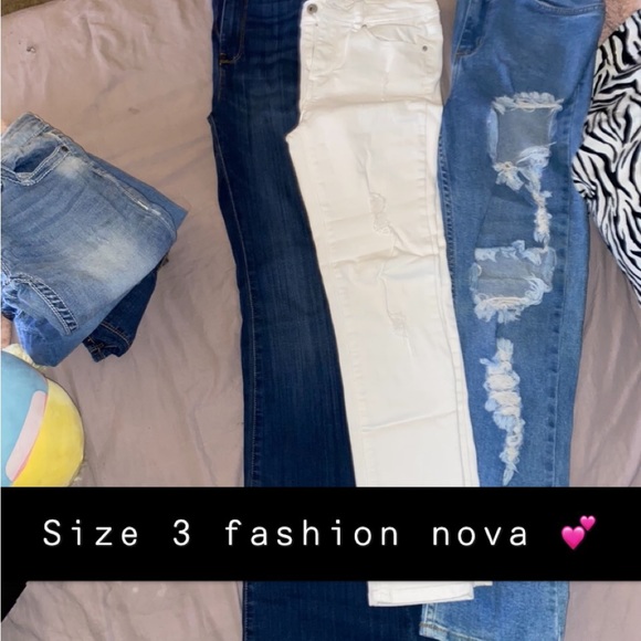 Express jeans size 7! Barely used Fashion Nova Jeans barely used some with tags! - Picture 2 of 5